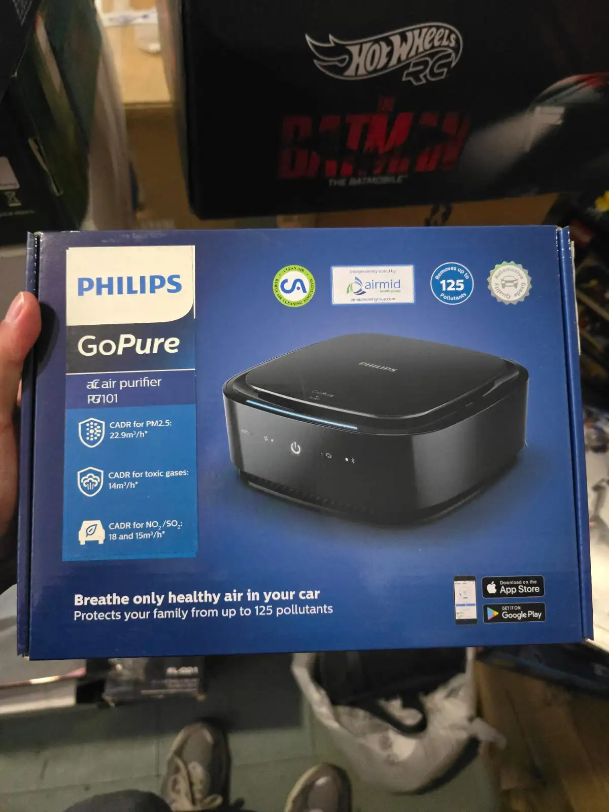 Car Air Purifier GP7101 merk Philips Go Pure @ 18 pcs