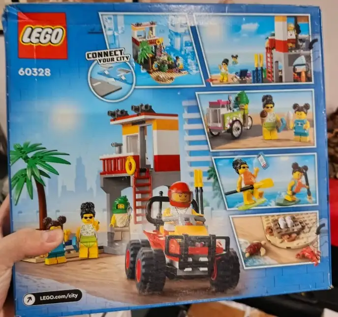 City Beach Life Guard Station #60328 + Lego City @ 1 pcs
