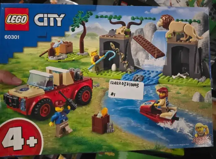 City Wildlife Rescue Off-Roader 60301 + Lego City @ 1 pcs