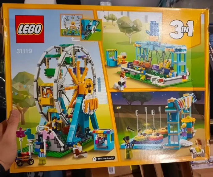 Creator 3 in 1 Ferris Wheel 31119 + Lego @ 1 pcs