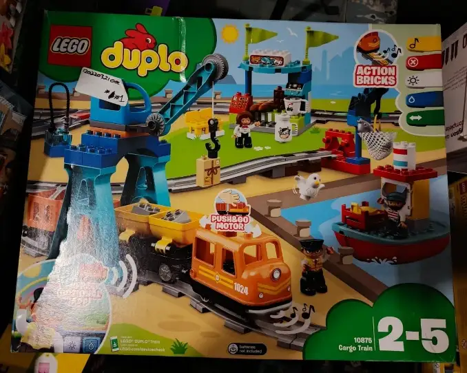 Duplo Cargo Train 10875 + Lego Duplo @ 1 pcs