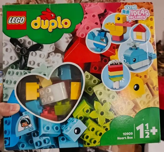 Duplo Heart Box 10909 + Lego Duplo @ 1 pcs