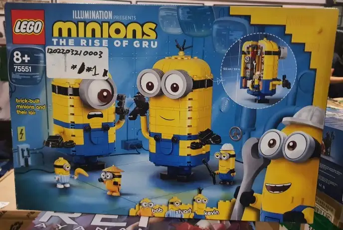Minions The Rise of Gru 75551 + Lego Minions @ 2 pcs