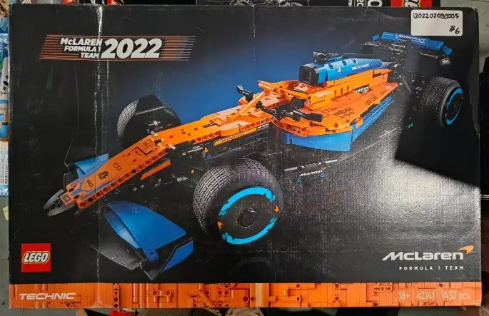 Technic Mclaren Formula 1 Team 2022 42141 + Lego Technic @ 1 pcs